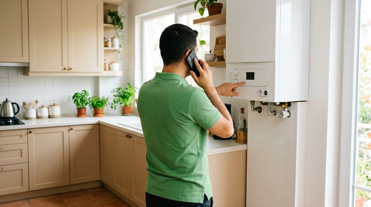 Kombi arızası için telefonla arama
